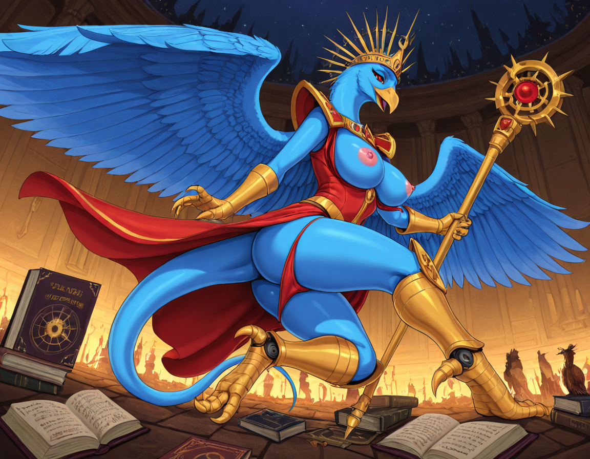 Lord of Change in Labyrinthine Library