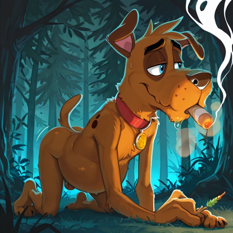Courage the Cowardly Dog in Stoned Adventure Courage_the_cowardly_dog