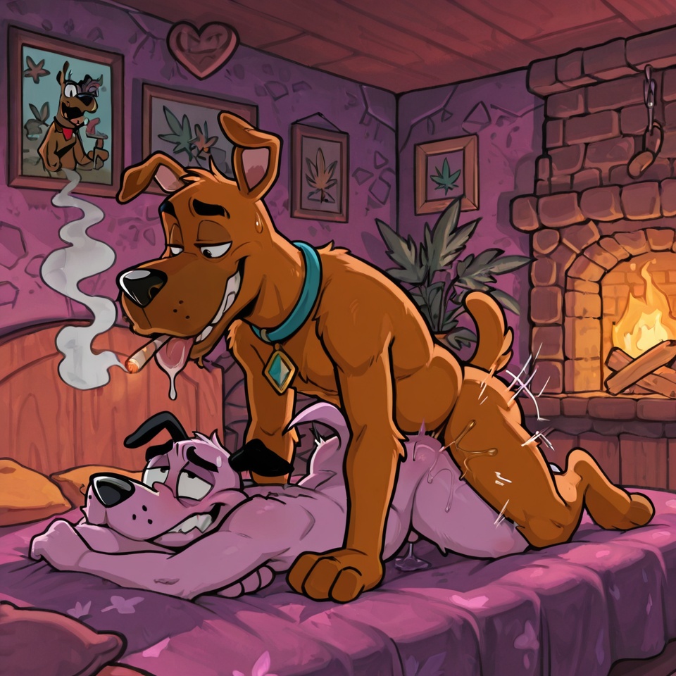 Fox and Courage in Romantic Moment