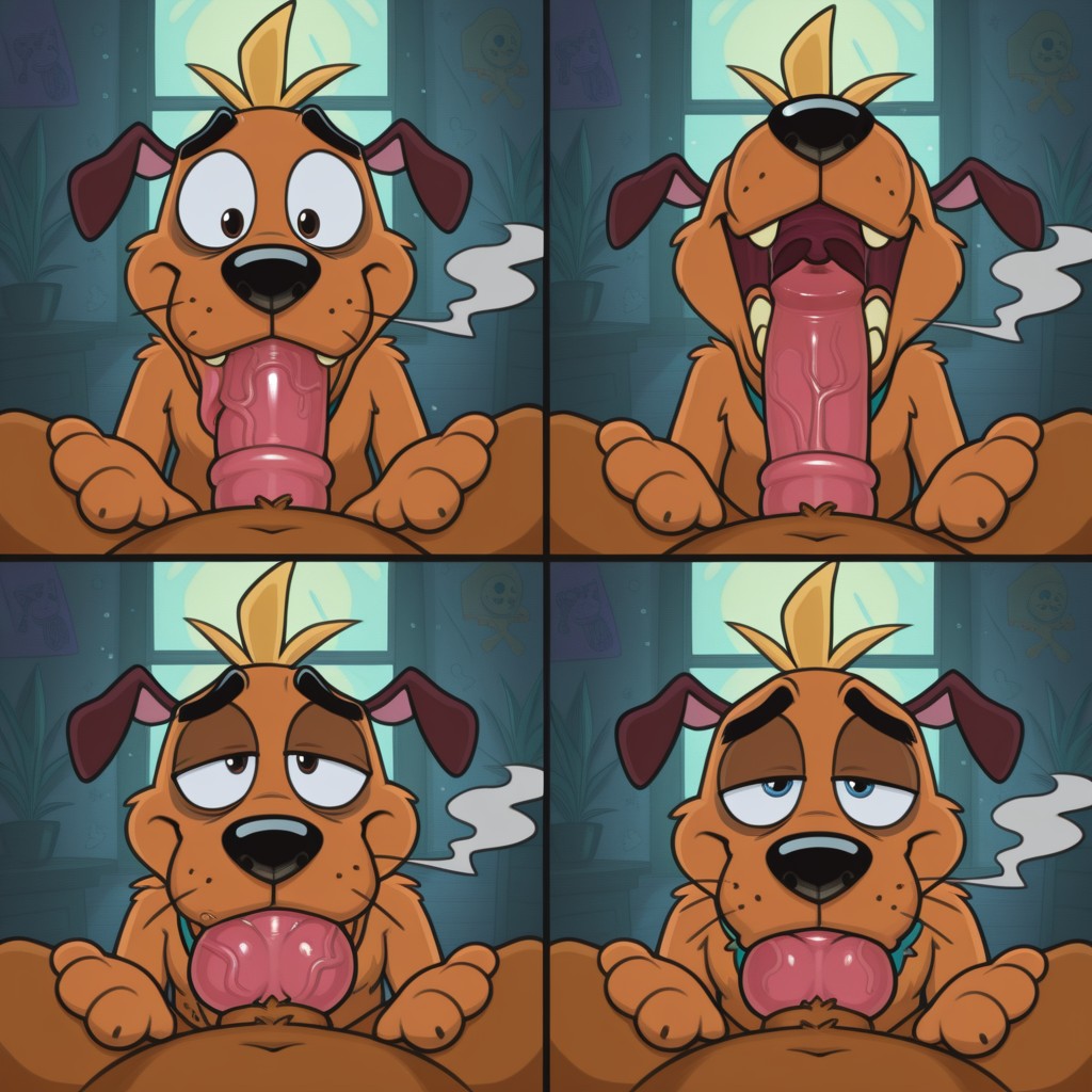 Courage the Cowardly Dog Stoner Moment Scooby Doo