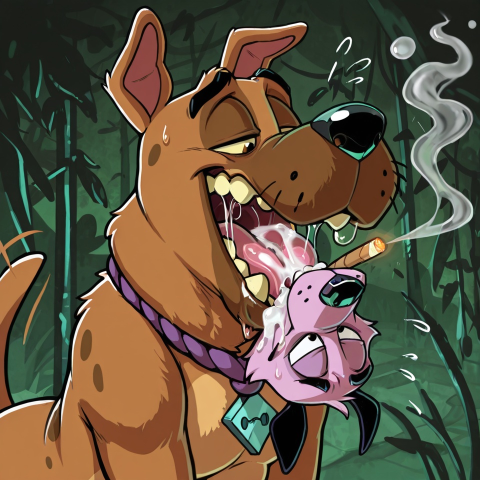 Courage the Cowardly Dog Stoned Nude Scene
