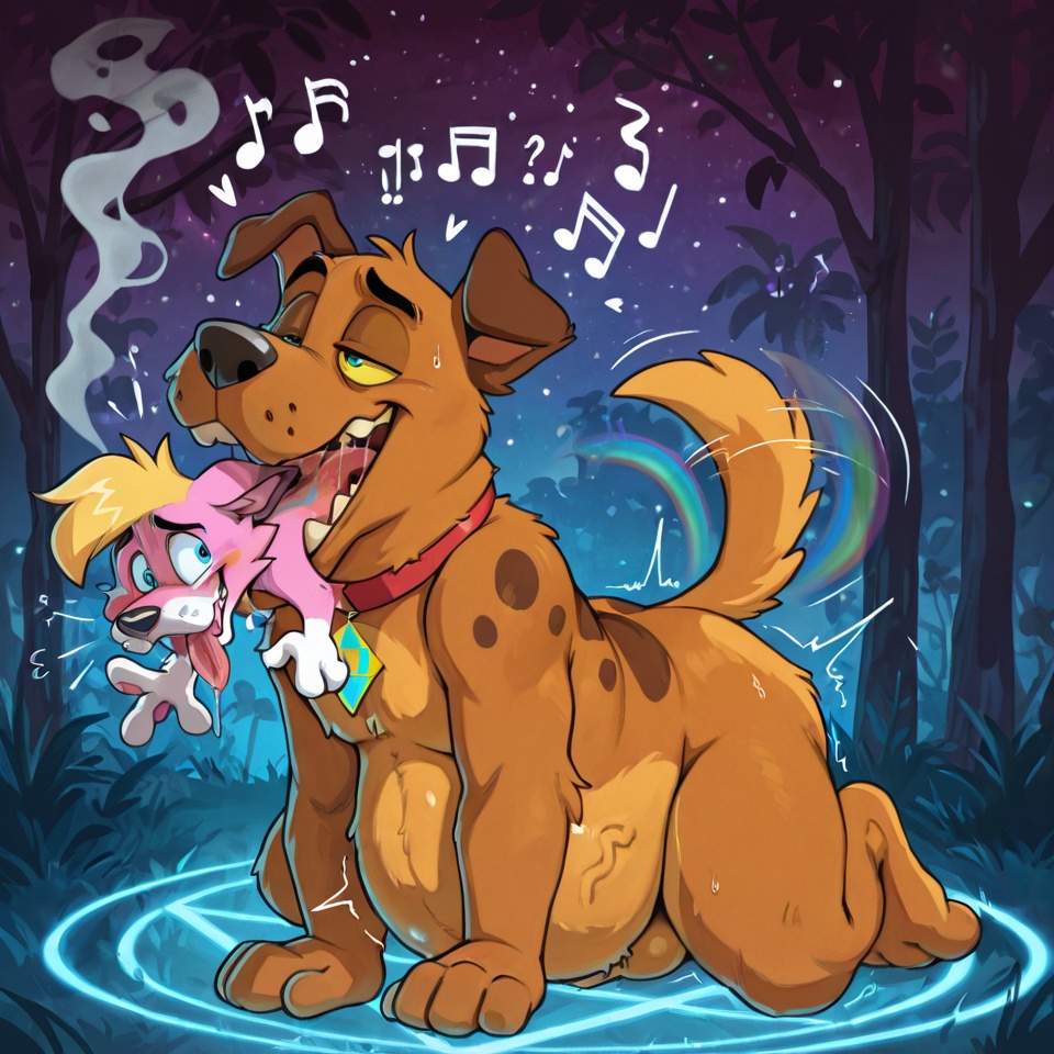Courage the Cowardly Dog Rainbow Vore Scene