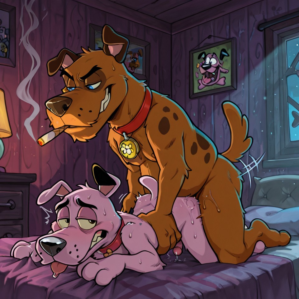 Courage the Cowardly Dog: Seductive Stoner Canine