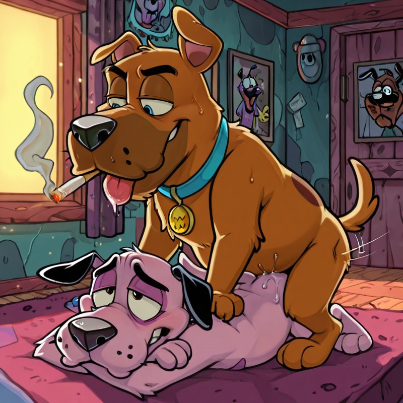 Courage the Cowardly Dog: Seductive Stoner Pothead