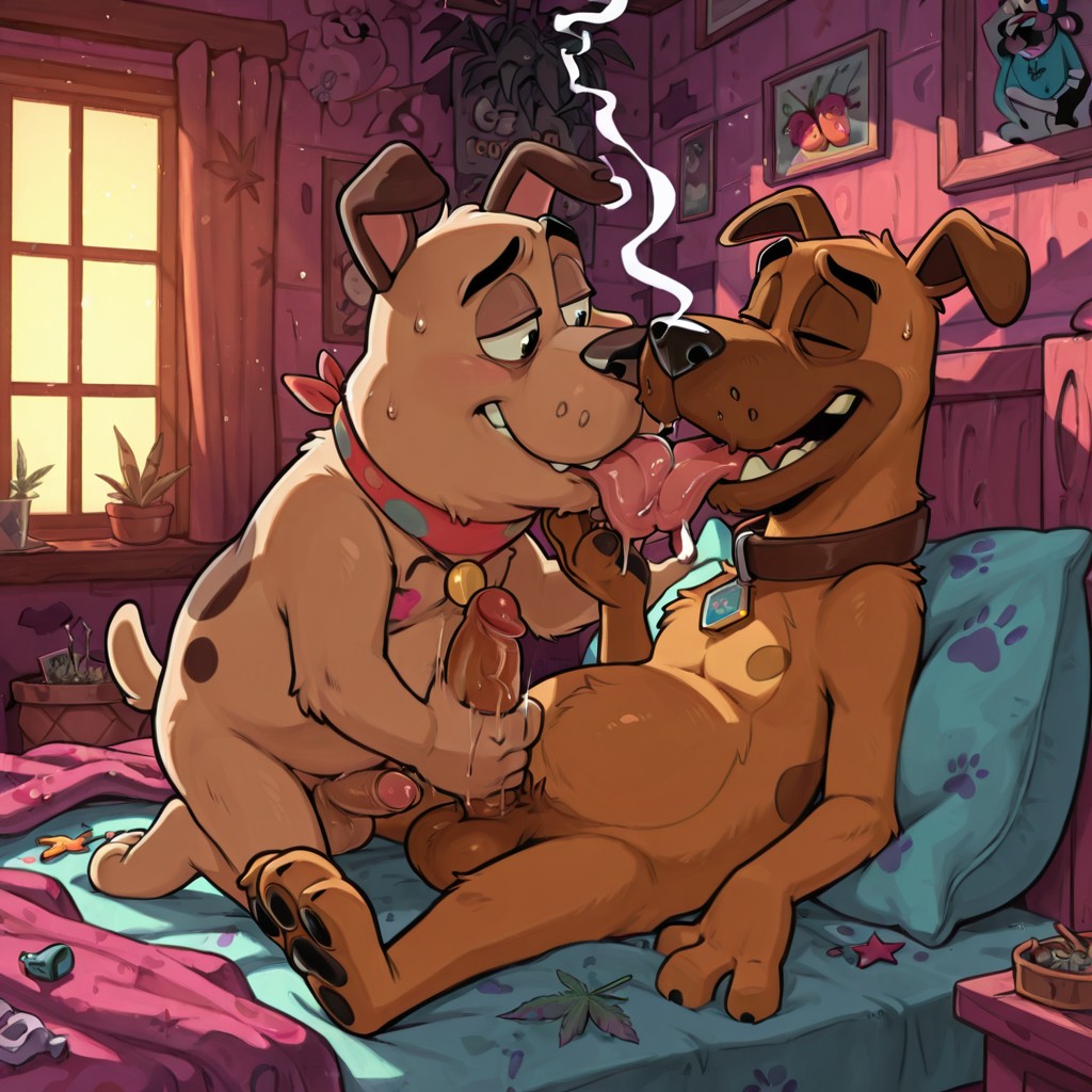 Courage the Cowardly Dog Stoner Moment Lustfully Stoned