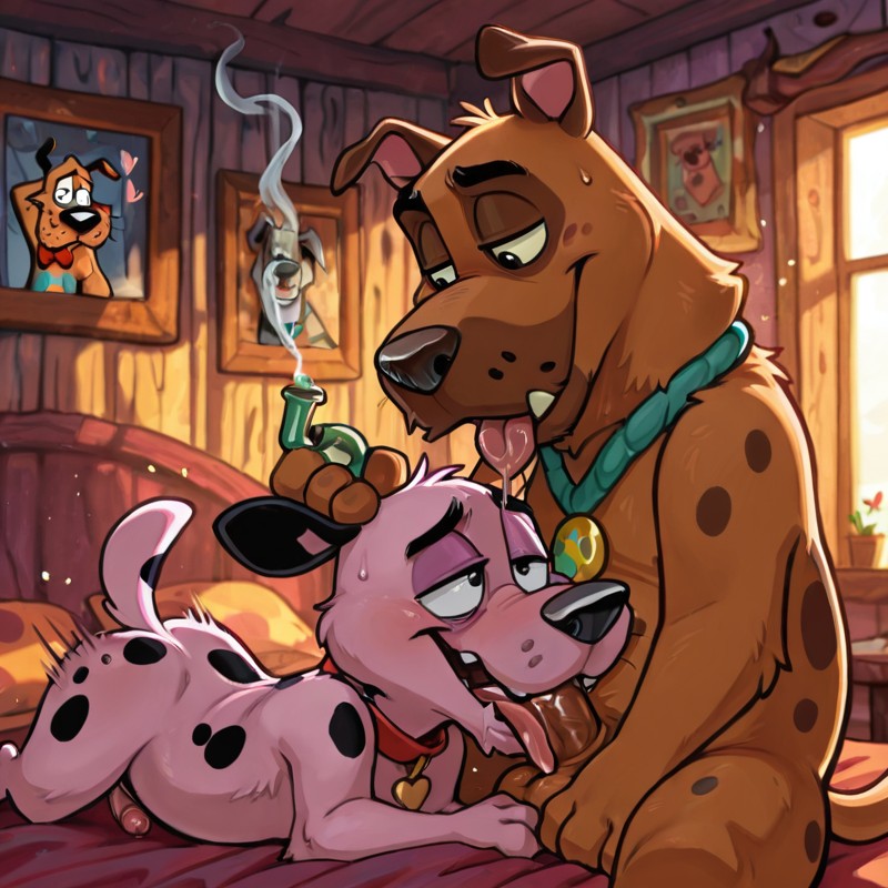 Courage the Cowardly Dog Intimate Moment