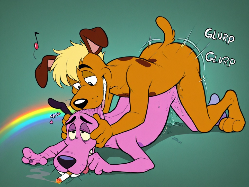 Courage the Cowardly Dog: Intimate Stoner Scene