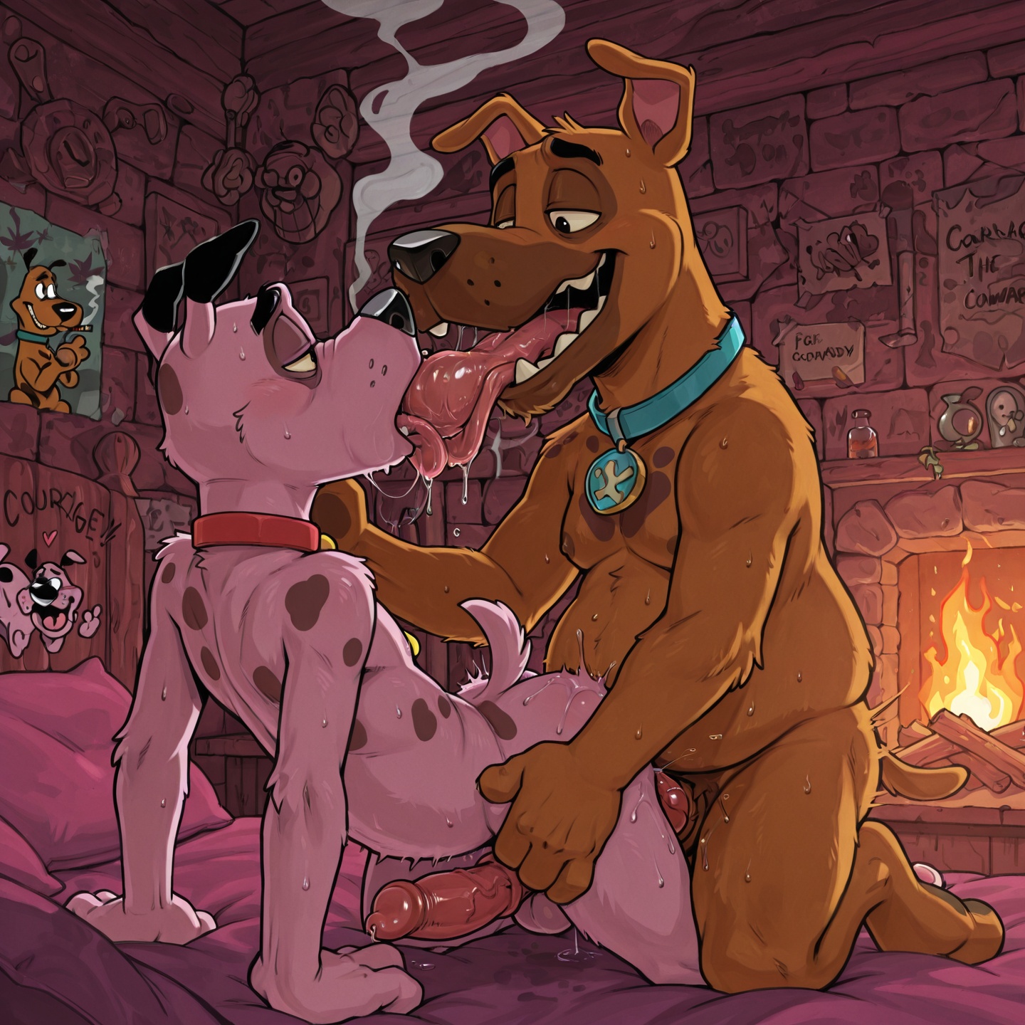 Courage the Cowardly Dog Stoned Adventure Male