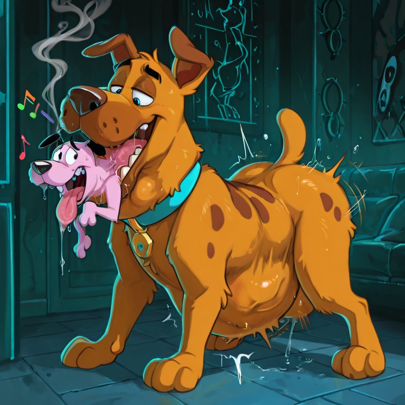 Courage the Cowardly Dog Triumvirate Vore Encounter