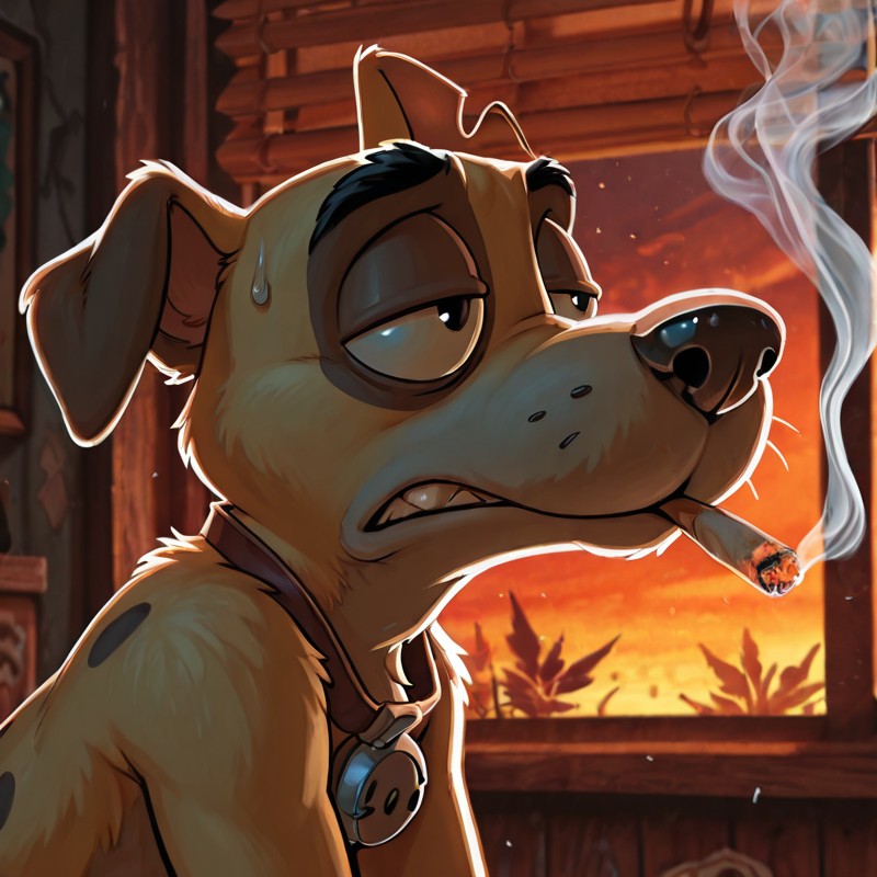 Courage the Cowardly Dog Stoner