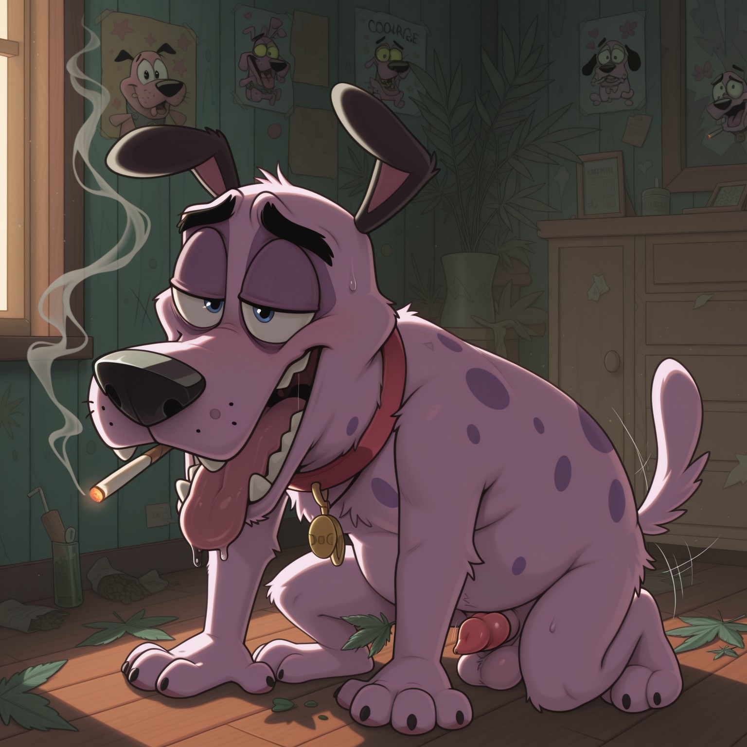 Courage the Cowardly Dog Stoner Adventure Solo