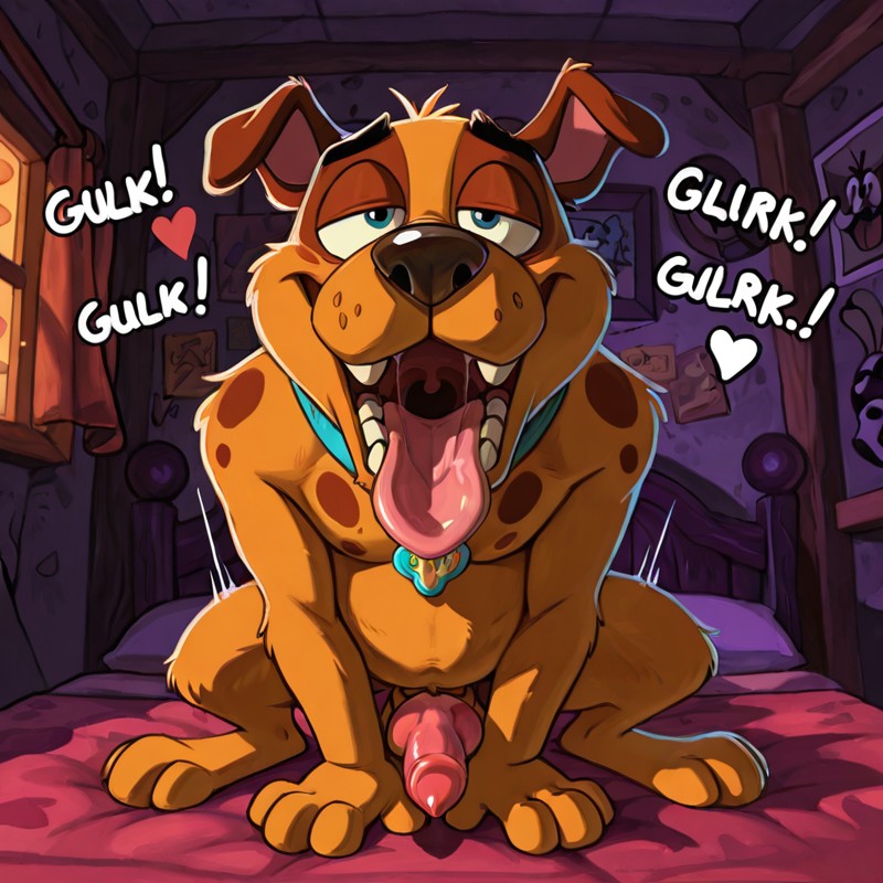 Courage the Cowardly Dog Stoner Vibe Gay Male