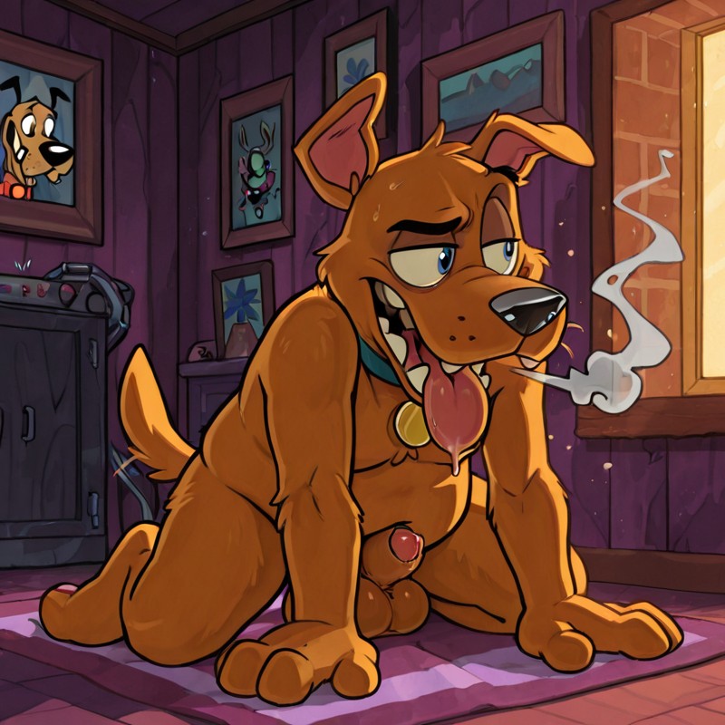 Courage the Cowardly Dog Stoner Moment Marijuana