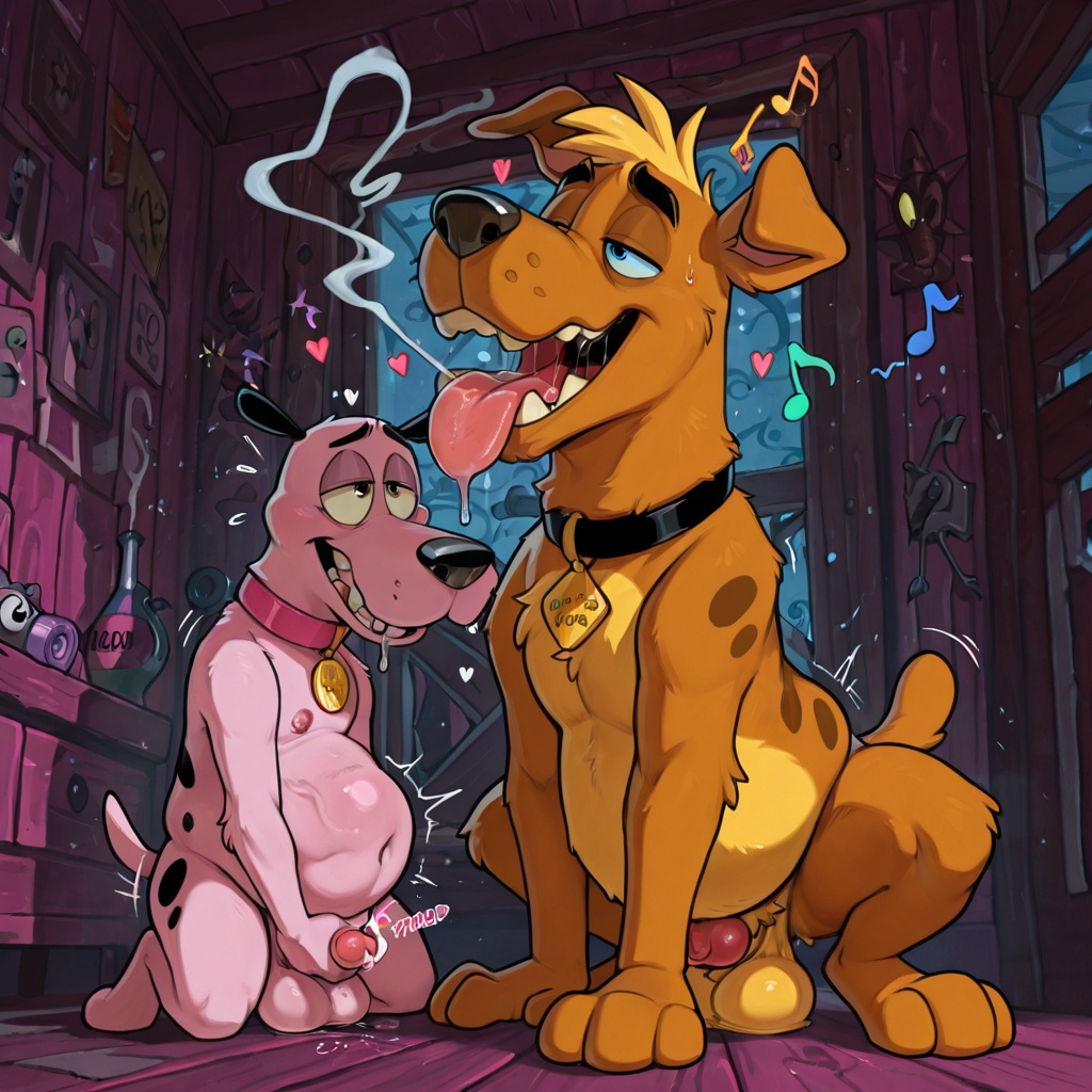 Courage the Cowardly Dog Group Vore Scene