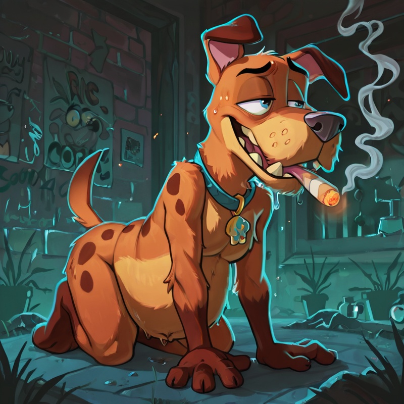 Courage the Cowardly Dog: Seductive Stoner Solo