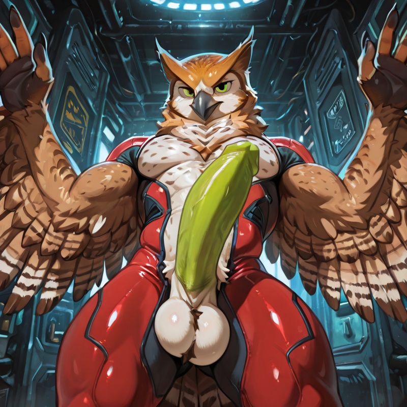 Avian Dragon Hybrid with Muscular Form