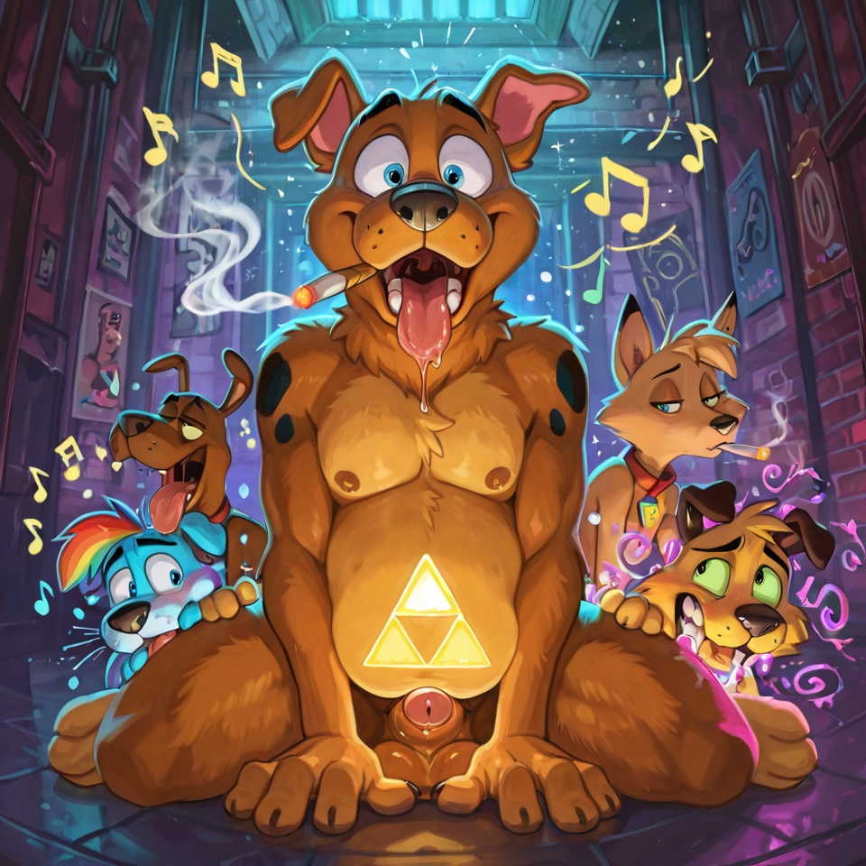 Courage the Cowardly Dog Artwork