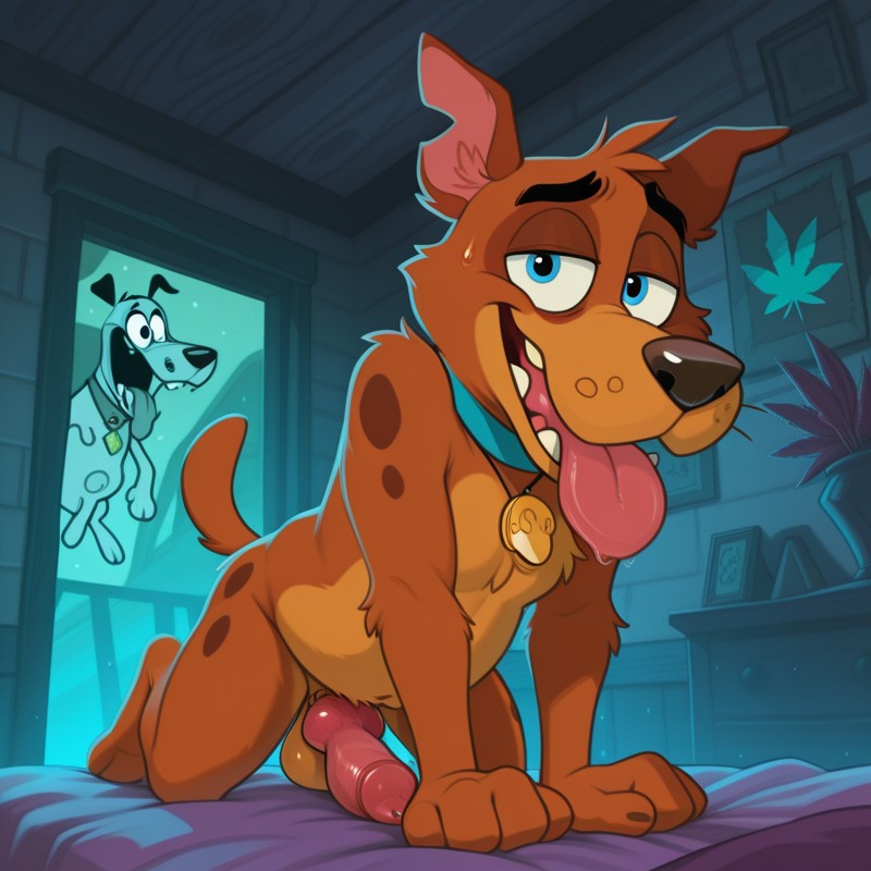 Courage the Cowardly Dog Stoner Moment Furry