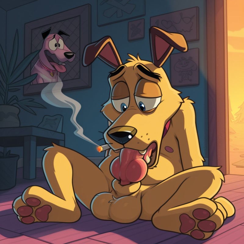 Courage the Cowardly Dog: Stoner Session