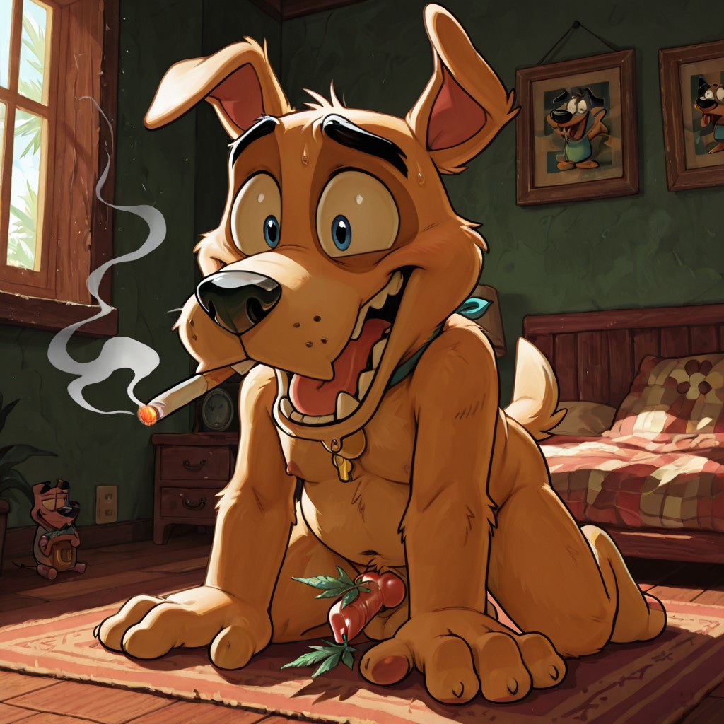 Courage the Cowardly Dog Marijuana Session