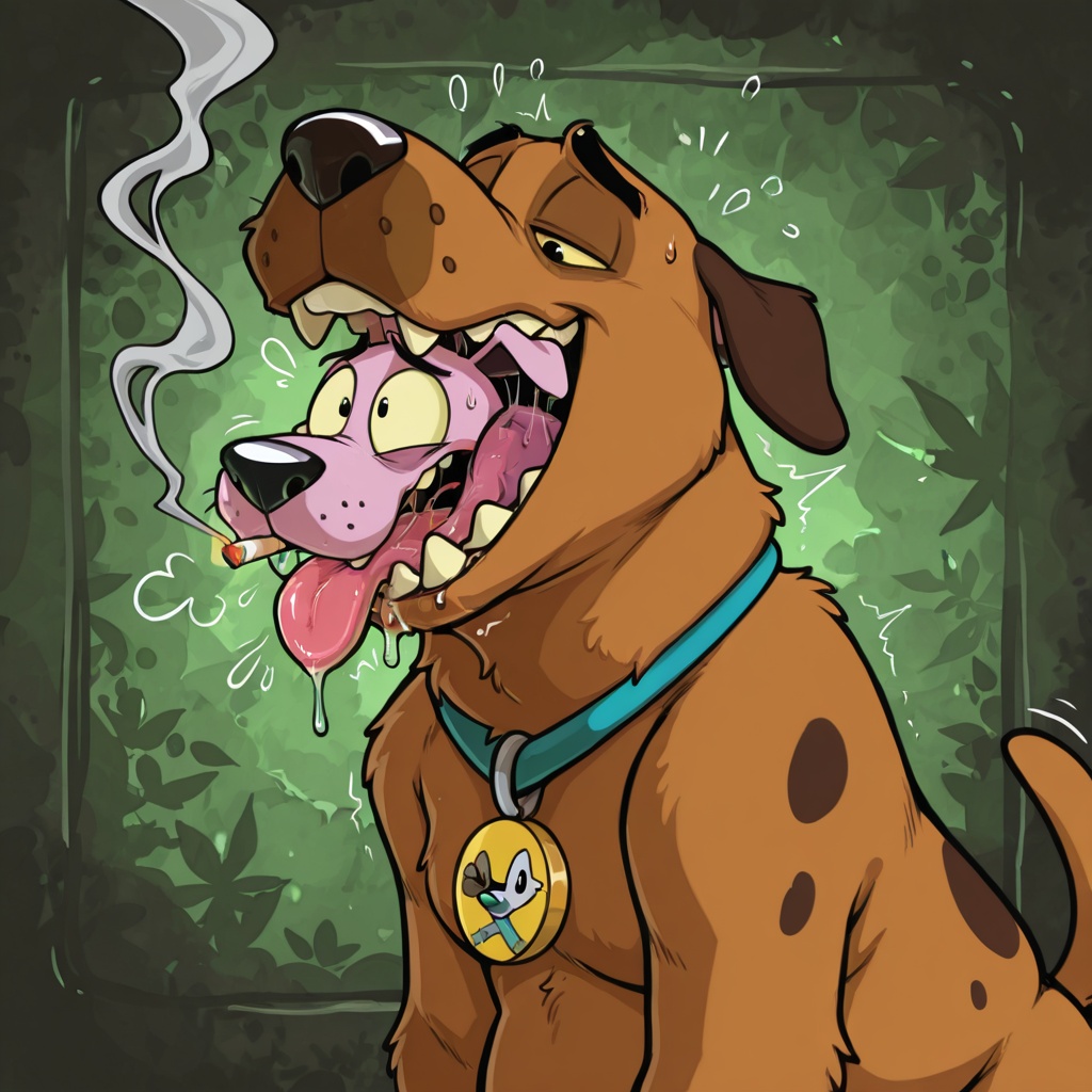 Courage the Cowardly Dog Nude Mawplay Vore Scene