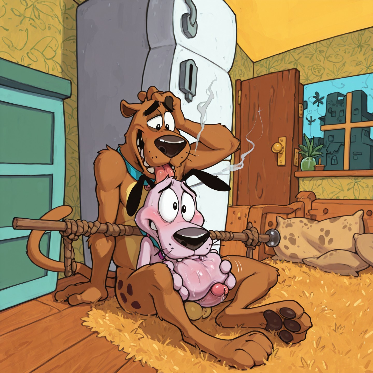 Courage the Cowardly Dog Intimate Stoner Moment