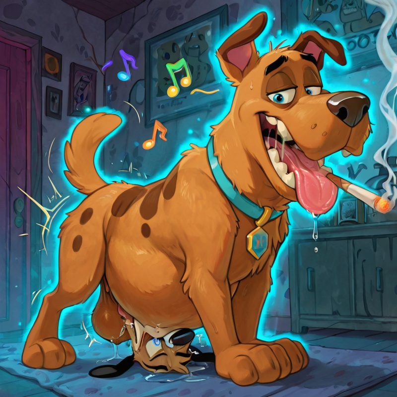 Courage the Cowardly Dog: Toony Male Seduction