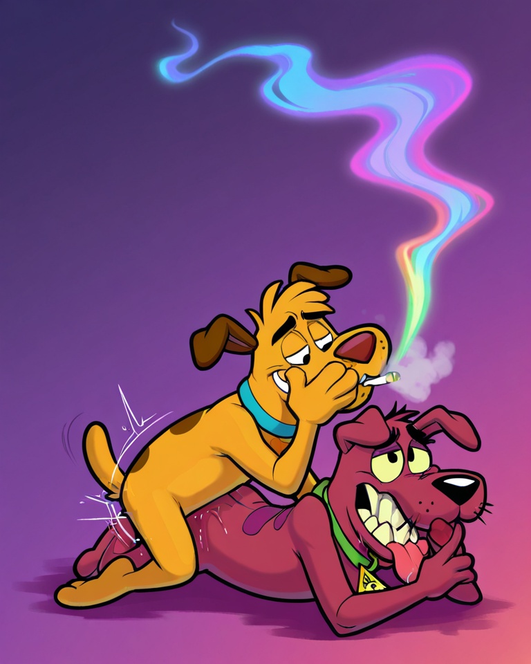 Courage the Cowardly Dog Stoned and Seduced