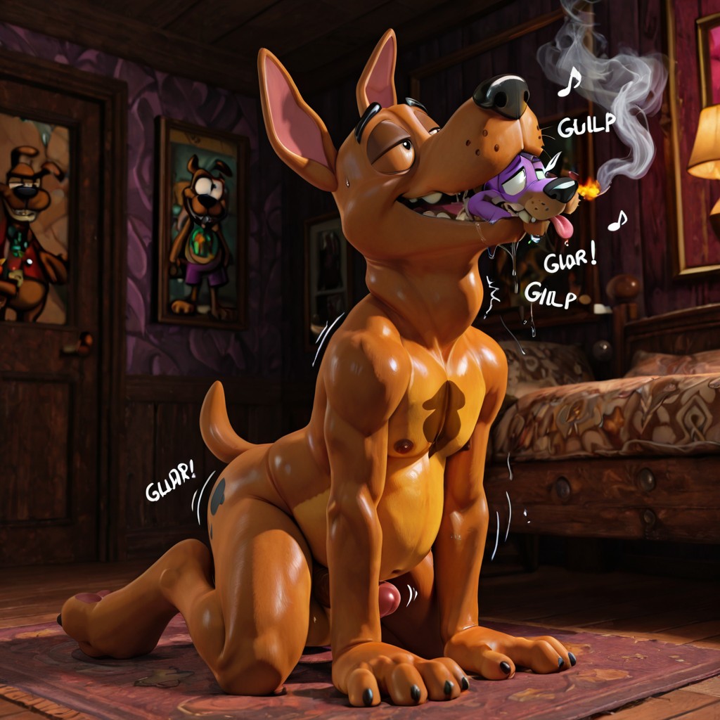 Courage the Cowardly Dog Stoner Scene
