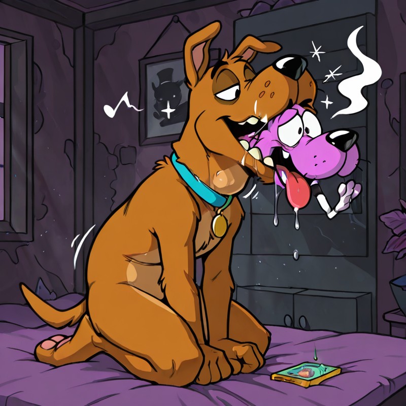 Courage the Cowardly Dog Stoner Scene