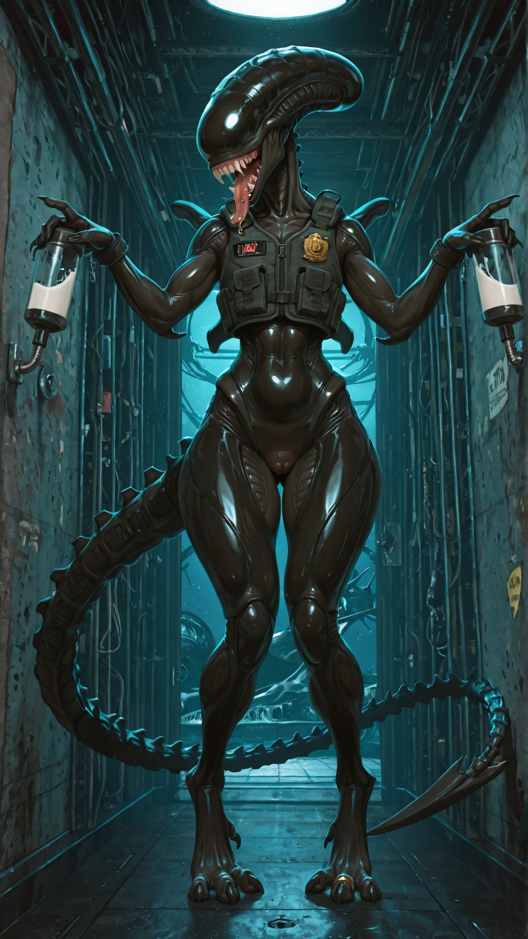 Alien Insectoid Milking Teats