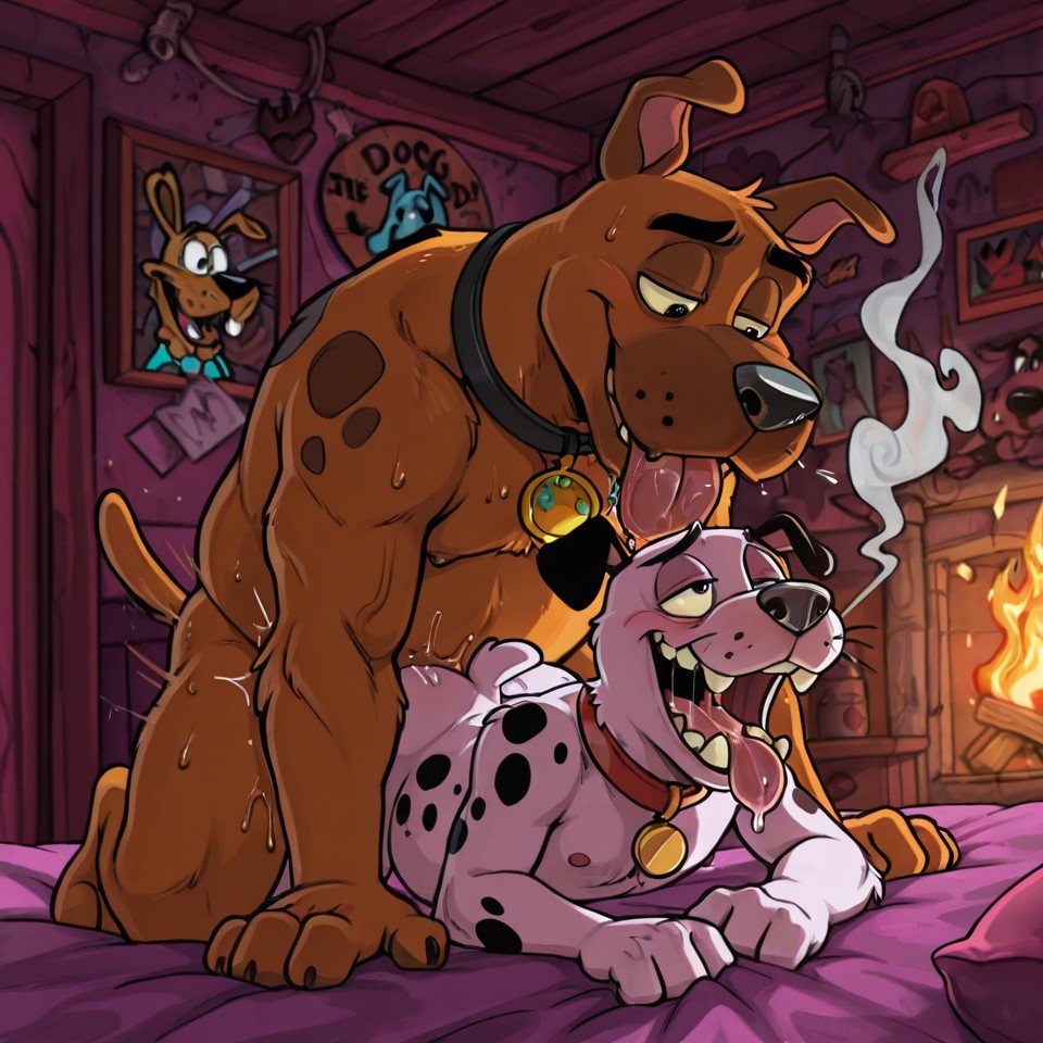 Courage the Cowardly Dog Seductive Stoner Moment