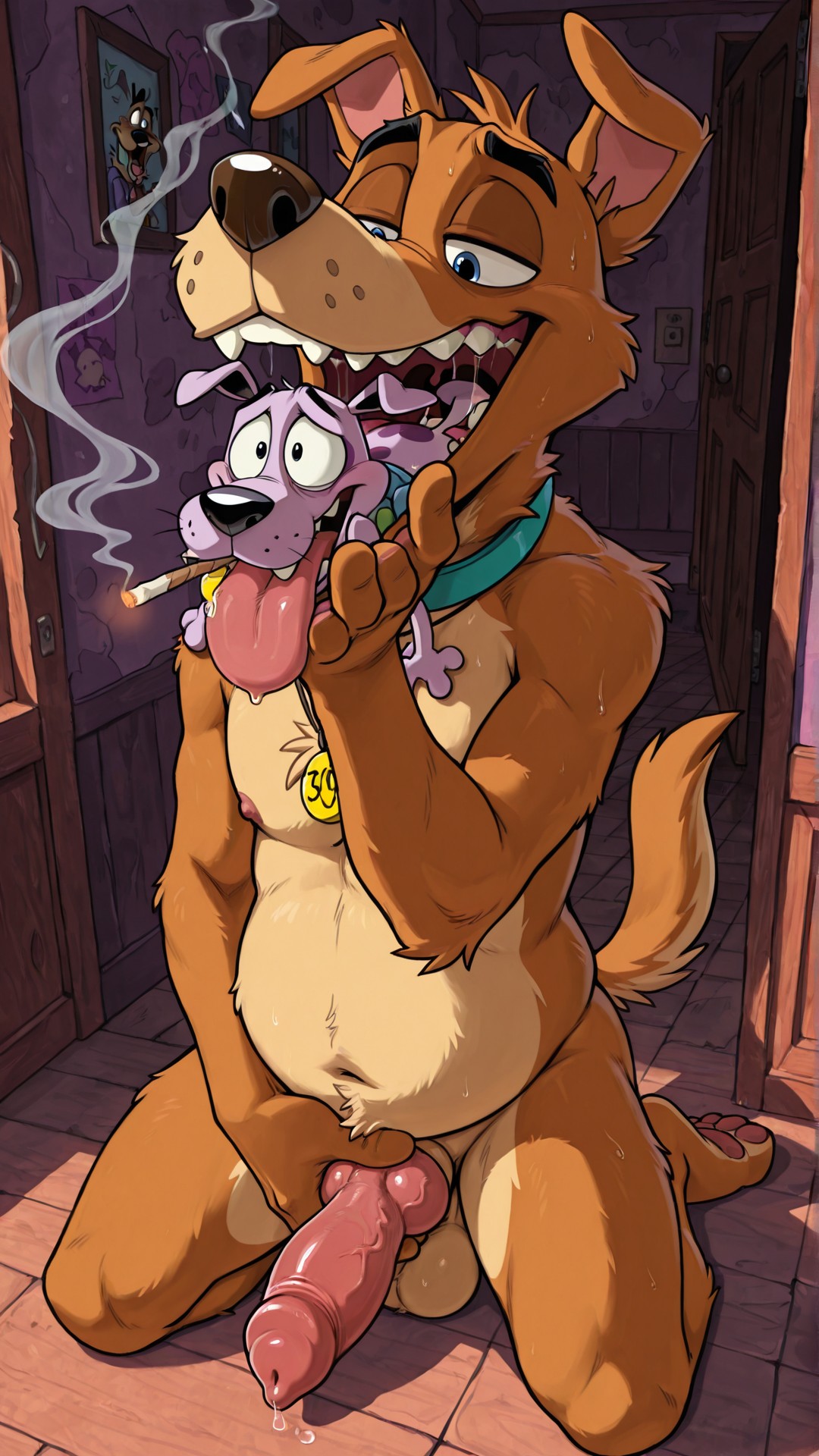Courage the Cowardly Dog Stoner Moment