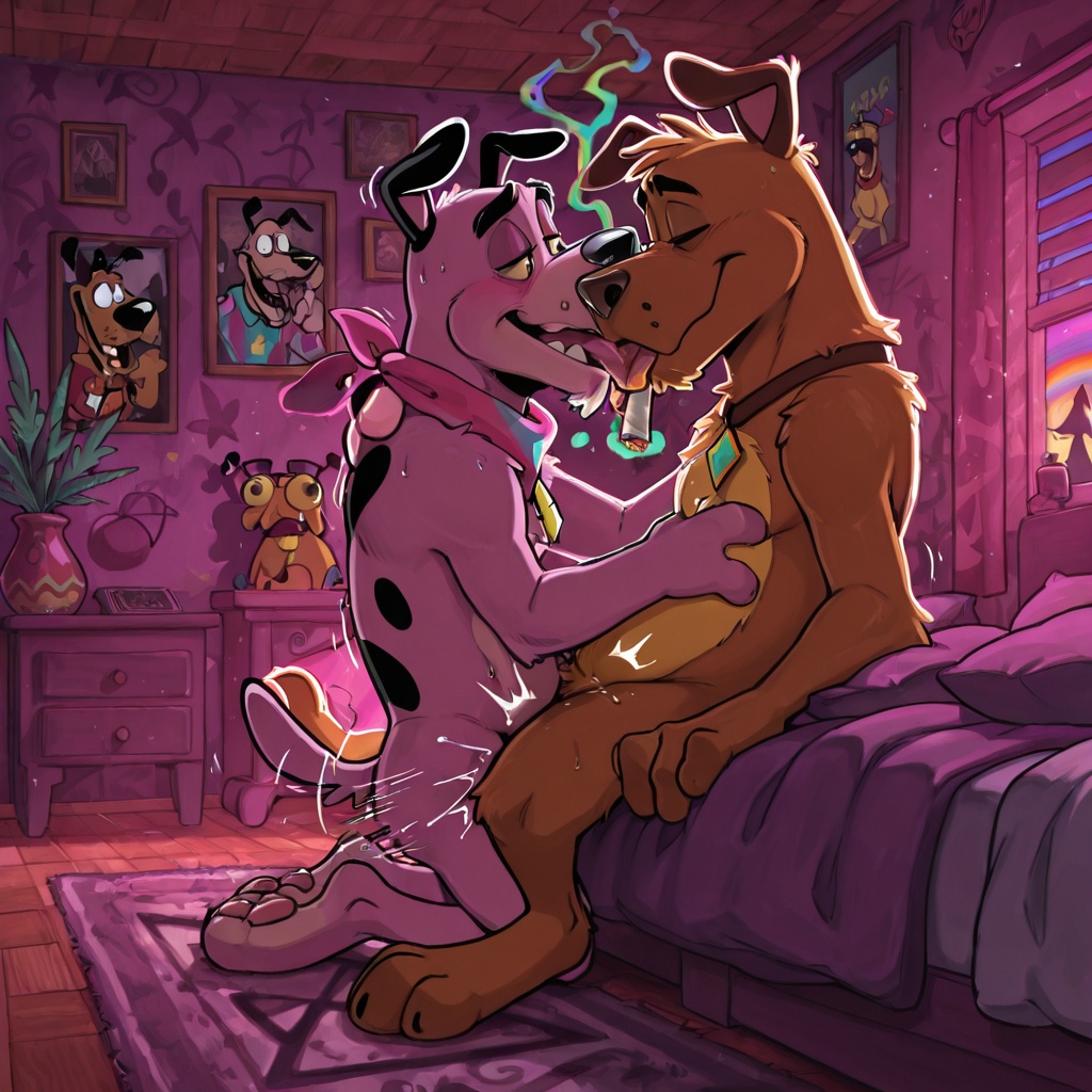 Courage the Cowardly Dog: Stoner Adventure Sexy Male