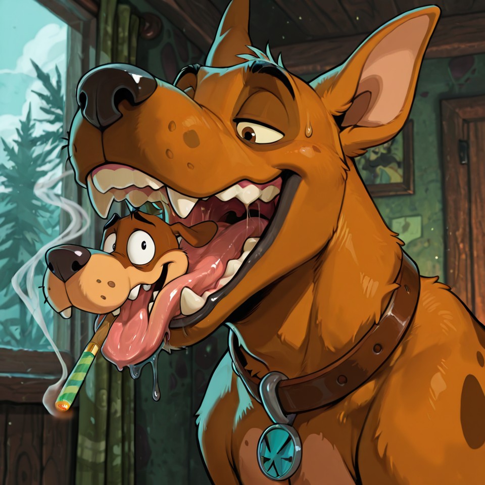 Scooby Doo Swallows Courage Whole in a Cozy Stomach Scene