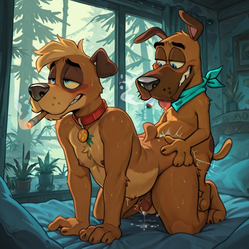 Courage the Cowardly Dog, Relaxed Canine Character