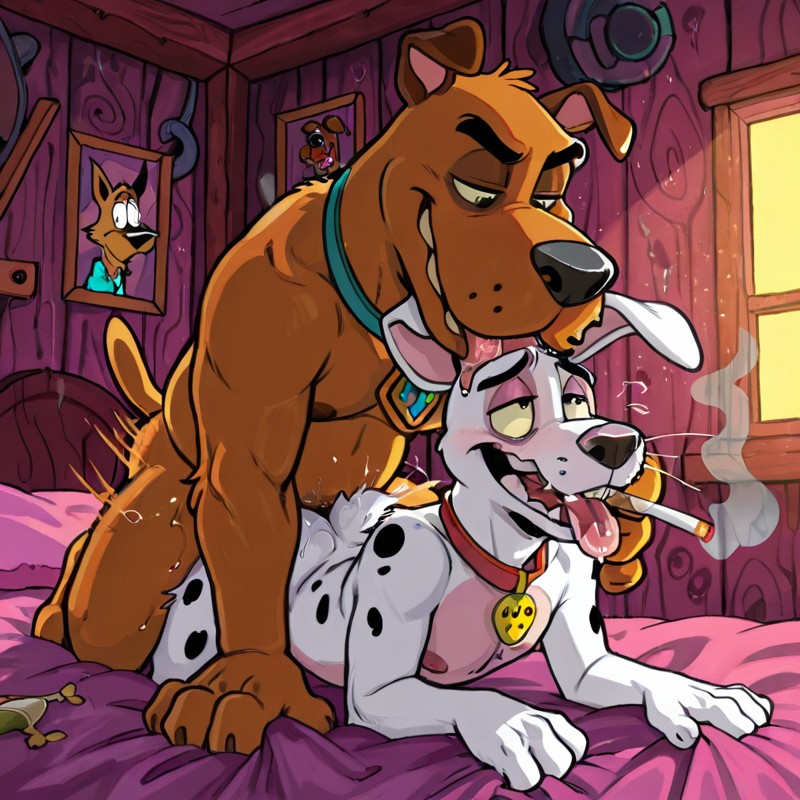 Courage the Cowardly Dog: Seductive Stoner Moment Male
