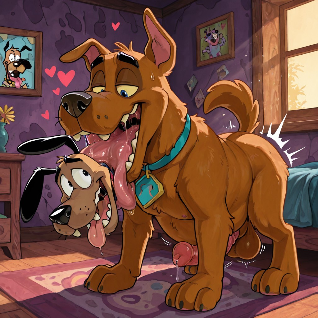 Courage the Cowardly Dog Stoner Session Toony