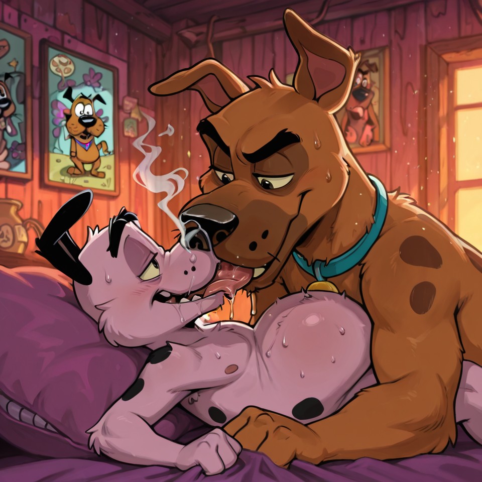 Courage the Cowardly Dog Furry Artwork