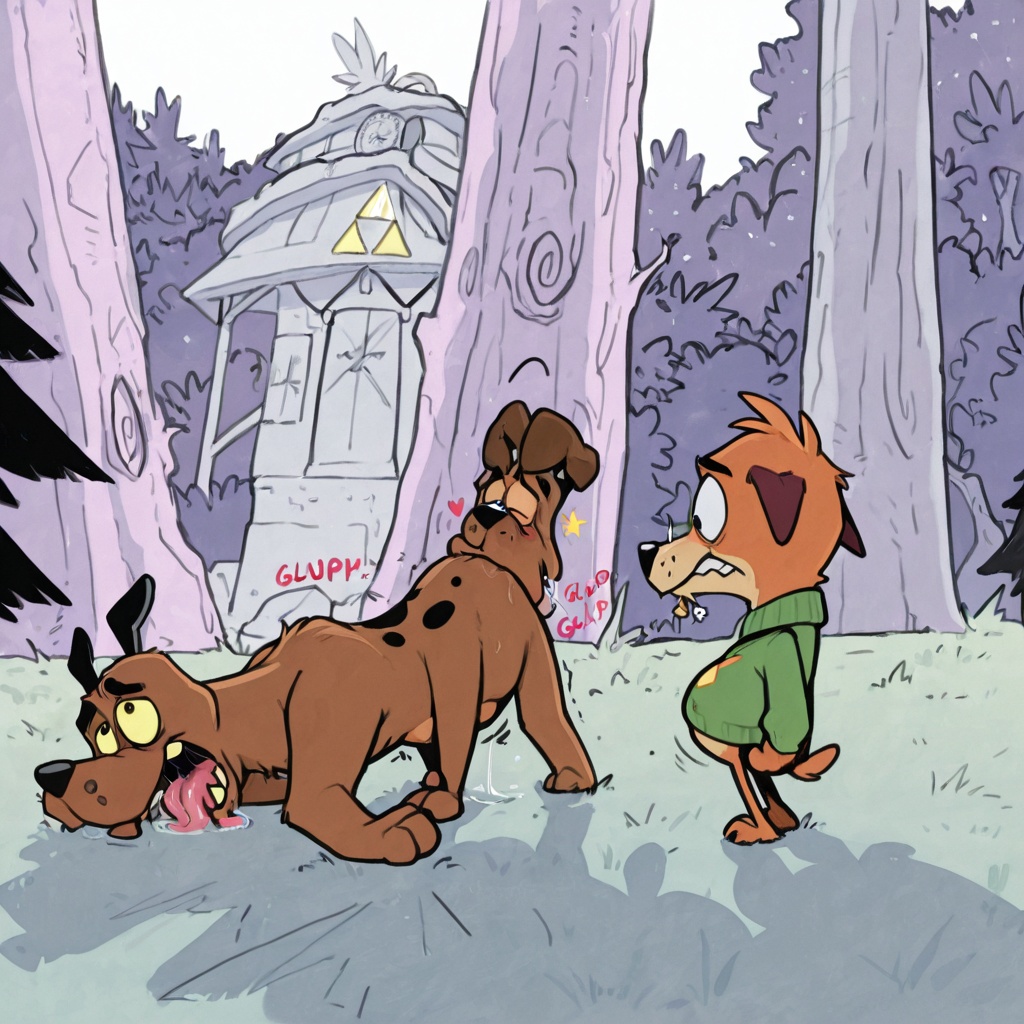 Courage the Cowardly Dog and Scooby-Doo Vore Scene
