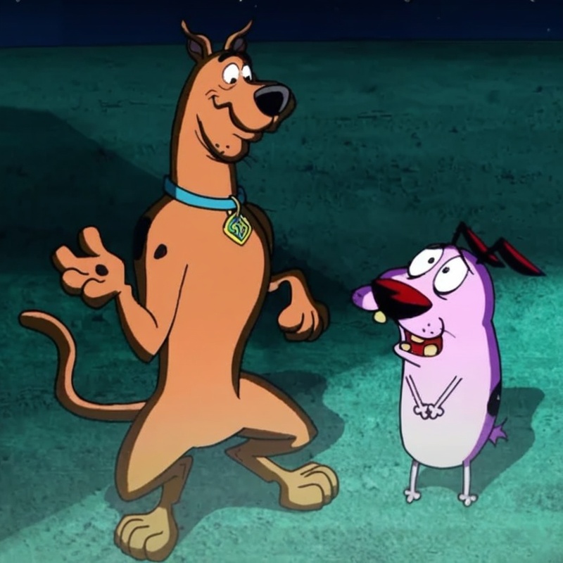 Toony Courage and Scooby-Doo Intimate Vore Encounter