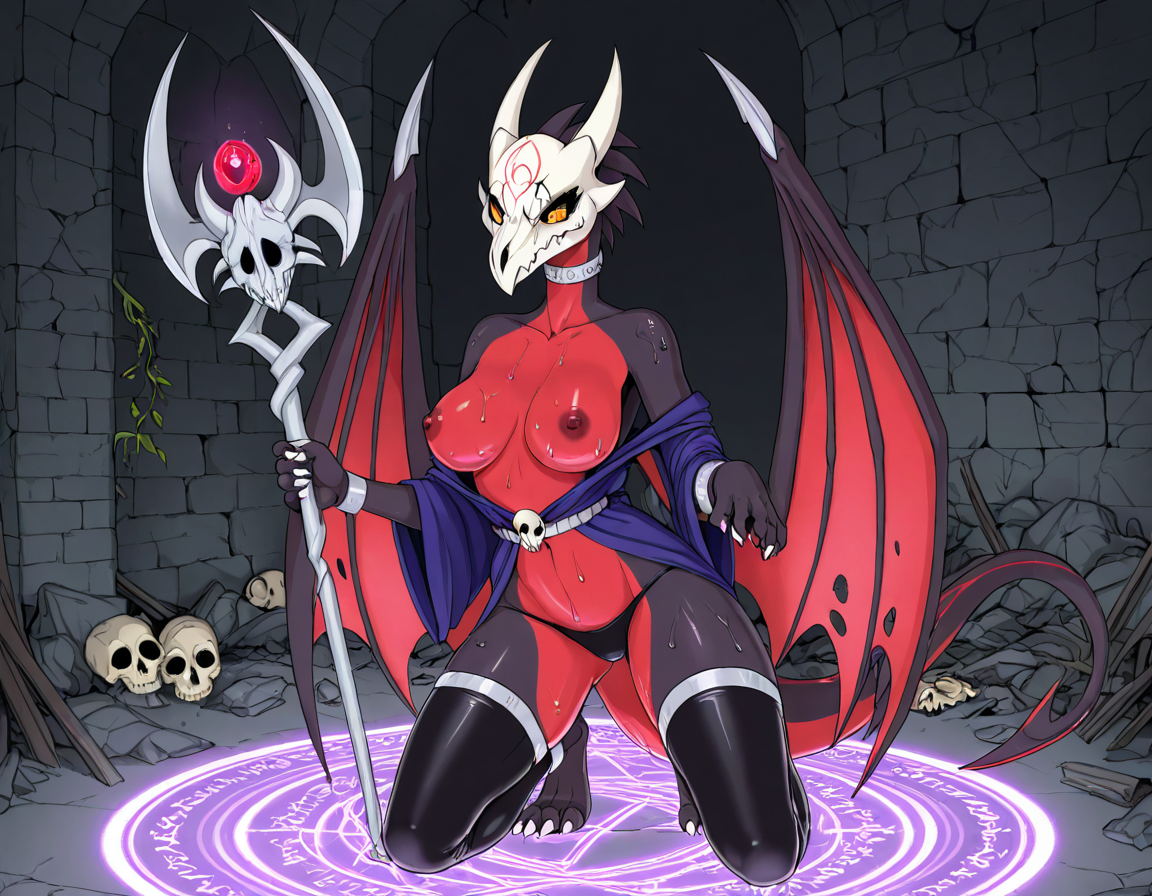 Cynder Corrupted in Ruined Castle