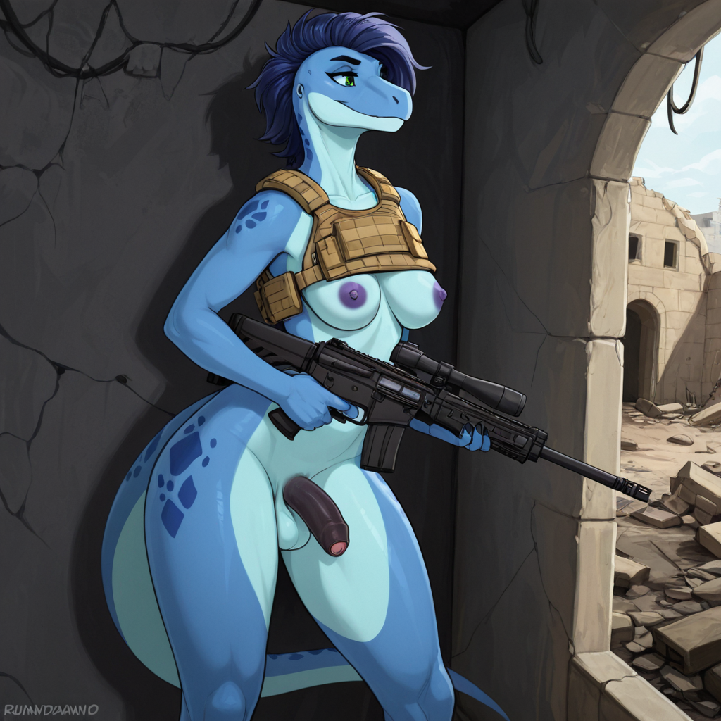 Raptor Warrior in Bunker Ruins
