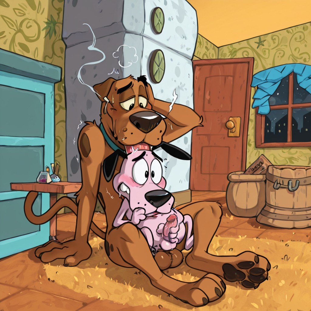 Courage the Cowardly Dog: Stoned and Seductive Stoner