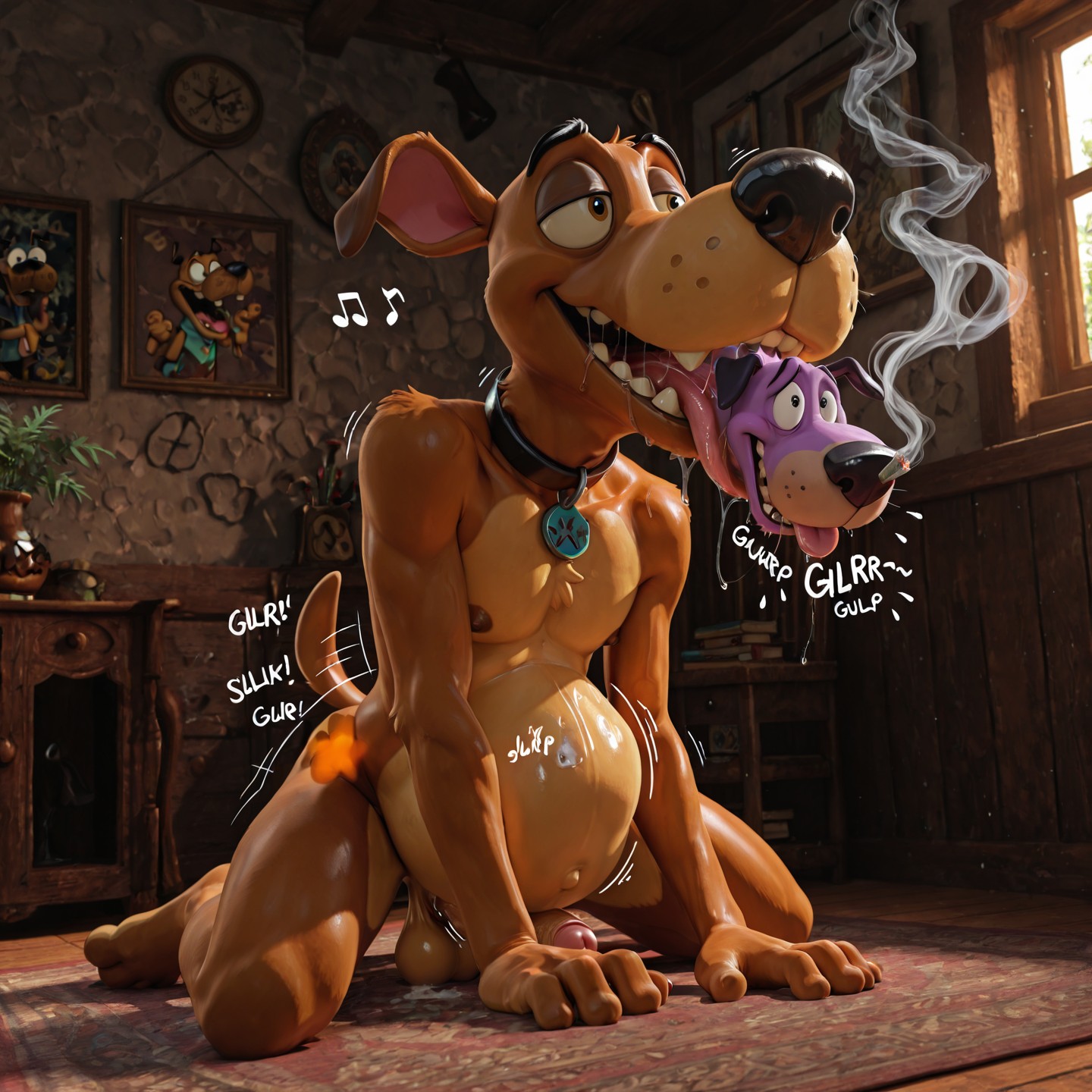 Courage the Cowardly Dog Stoner Scene