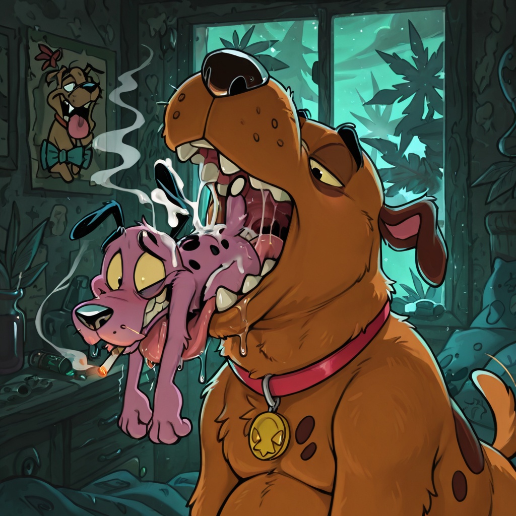 Courage the Cowardly Dog Stoned Adventure Courage_the_cowardly_dog