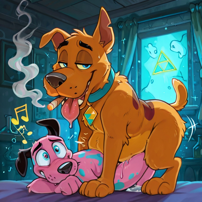 Courage the Cowardly Dog Trio