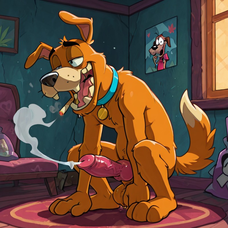 Courage The Cowardly Dog Character Art