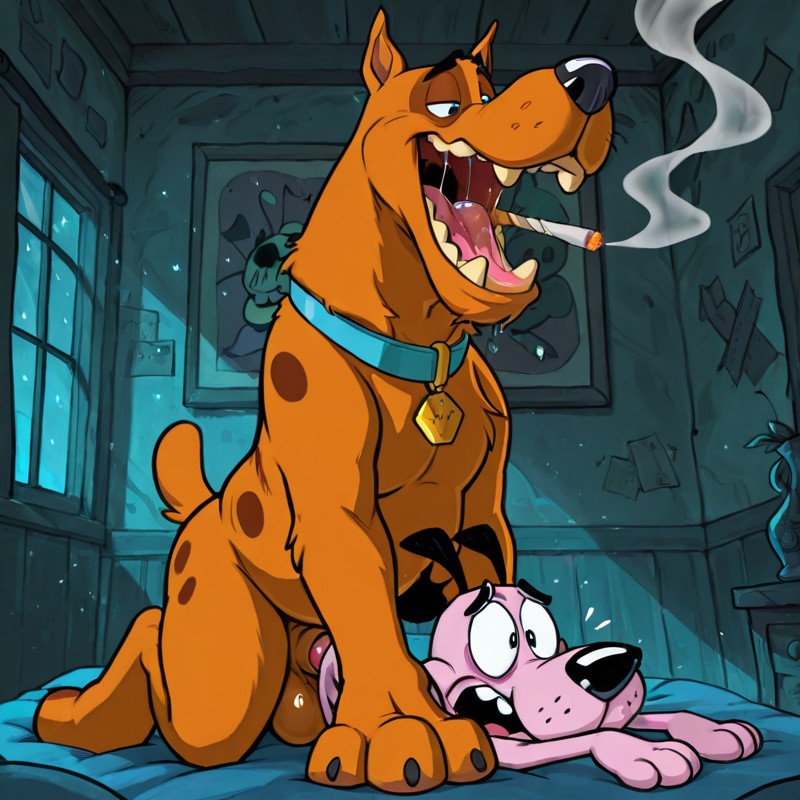 Courage the Cowardly Dog Stoner Moment