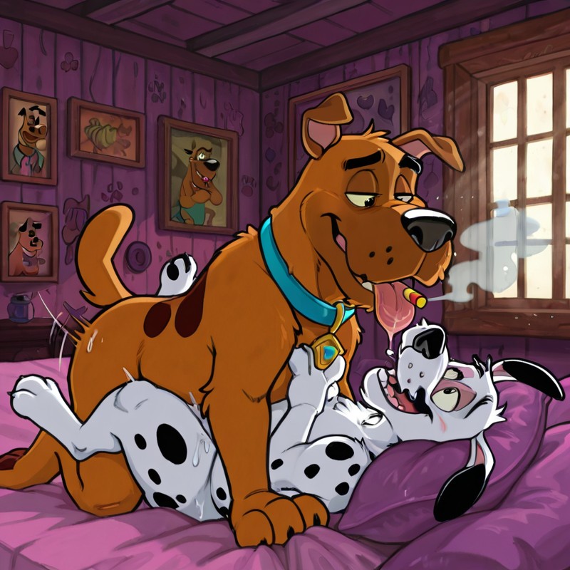 Courage the Cowardly Dog Anthro Toon